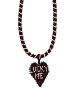 Lucky Me Brown Short Necklace