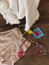 THE BÁILAME LONG NECKLACE - RED