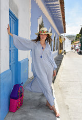 Blue Caftan