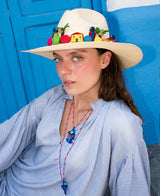 Natural White Pajarito Hat