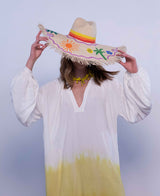 Hand-Painted New World Hat