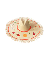 Hand-Painted Shiny Hat