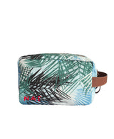 Blue Palm Toiletry Bag