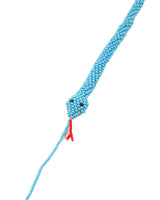 Blue Snake Wrap Bracelet