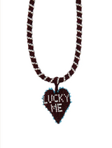 Lucky Me Brown Short Necklace