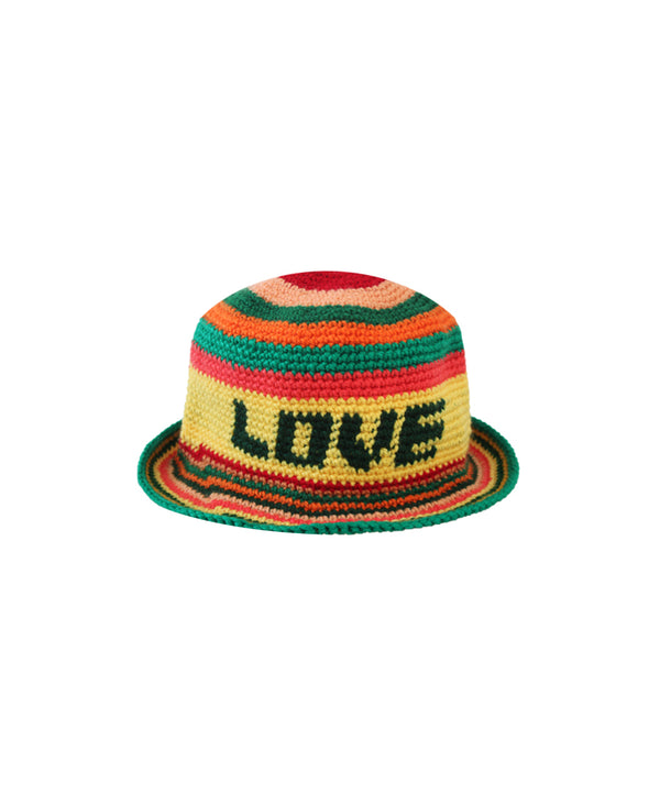 One Love Crochet Hat