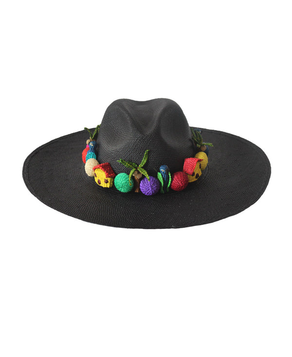 Black Pajarito Hat (Pre-Order)